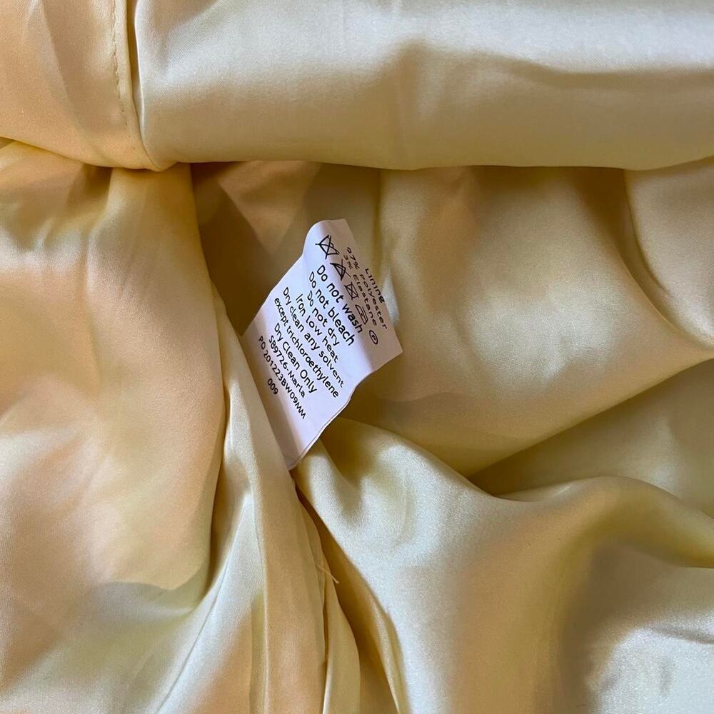 House of CB Marla lemon halter mini dress - Picture 7 of 7